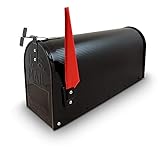 US Mailbox Amerikanischer Briefkasten Standbriefkasten Wandbriefkasten Letterbox Schwarz